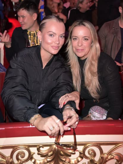 Cheyenne Ochsenknecht und Marina Hoermanseder bei der Berlin Fashion Week