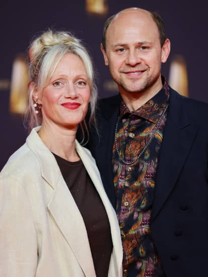 Stars beim "Deutschen Fernsehpreis 2024": Anna Schudt und Ehemann Moritz Führmann