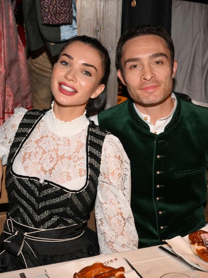 Ed Westwick und Amy Jackson auf dem Oktoberfest