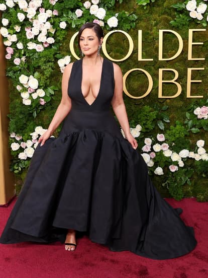 Ashley Graham bei den Golden Globes