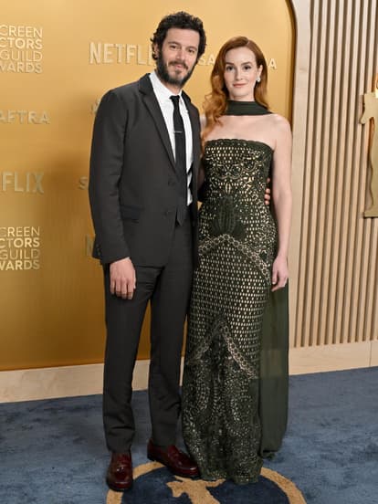 Adam Brody und Leighton Meester bei den SAG Awards 2025