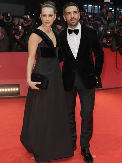 Elyas M'Barek mit Ehefrau Jessica auf der Berlinale 2025