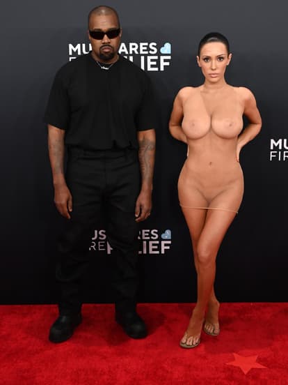 Kanye West und Bianca Censori bei den Grammys