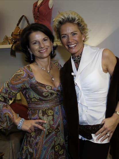 Claudia Obert und Claudia Effenberg im Jahr 2006