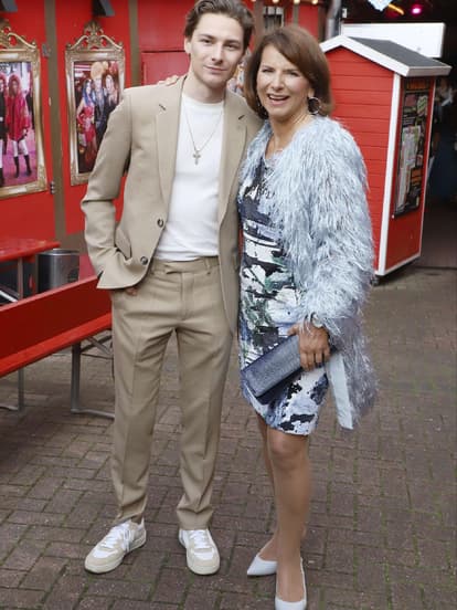 Max Suhr und Claudia Obert 2024 auf Olivia Jones' Sommerparty