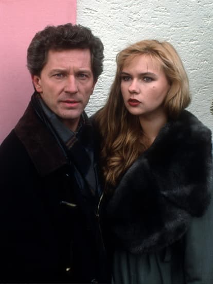 Miroslav Nemec Veronica Ferres für "Tatort" im Jahr 1992