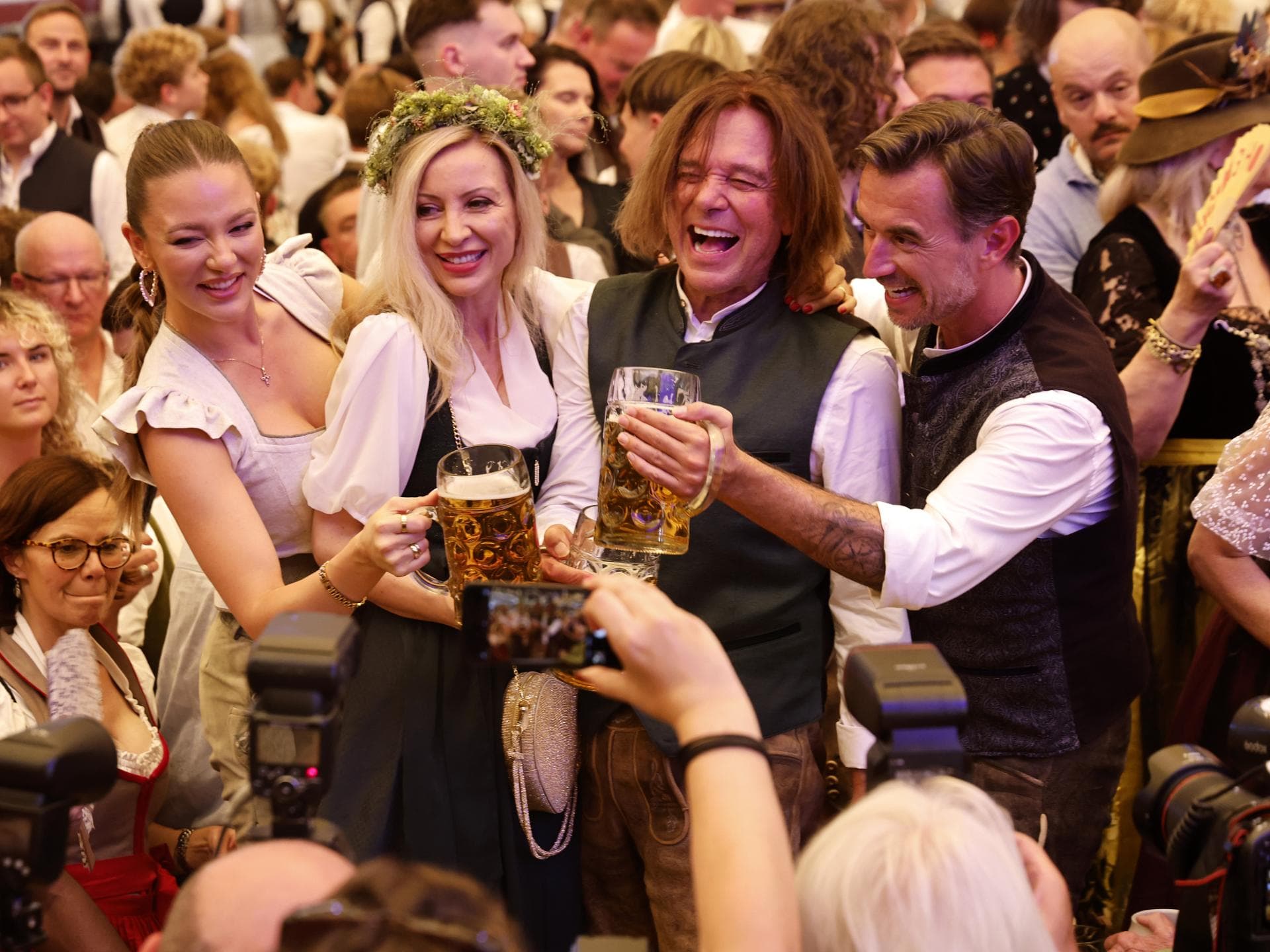 Stars auf dem Oktoberfest