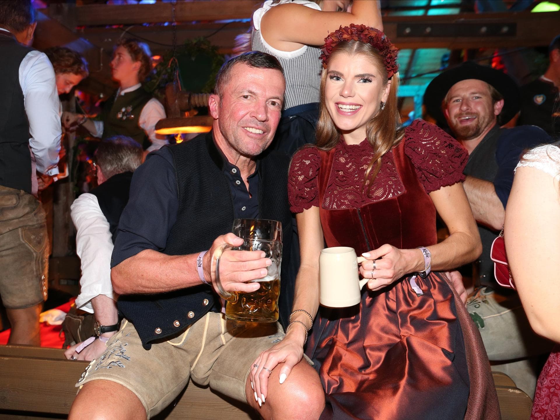 Lothar Matthäus und Theresa Sommer Oktoberfest