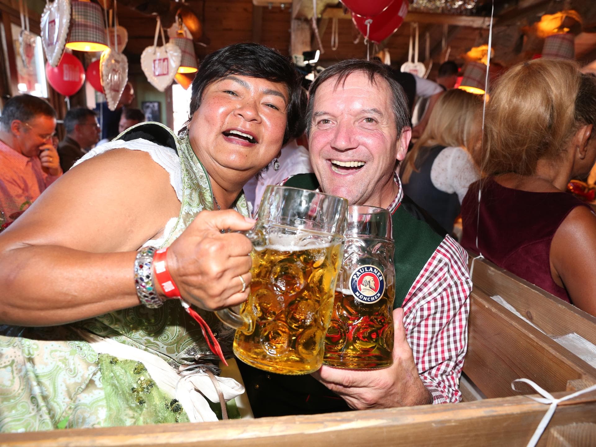 Stars auf dem Oktoberfest