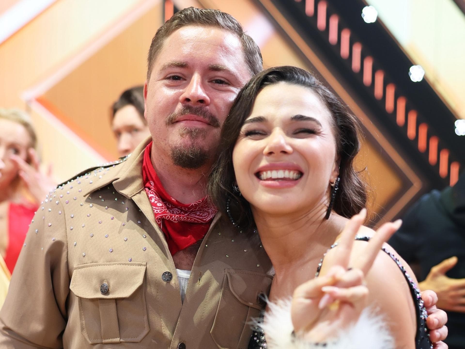 Gustav Schäfer bei Let's Dance mit Anastasia