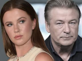 Alec Baldwin und Tochter Ireland Baldwin schauen ernst