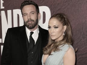 Ben Affleck und Jennifer Lopez schauen ernst