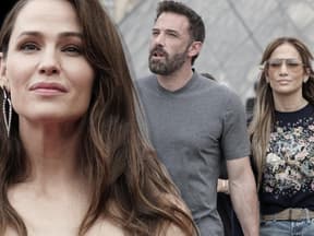 Collage von Jennifer Garner, Ben Affleck und Jennifer Lopez