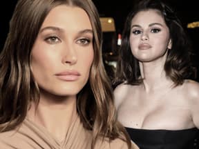 Hailey Bieber und Selena Gomez ernst