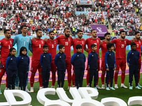 Irans Nationalspieler bei der Fußball-WM in Katar