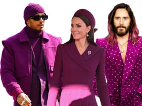 Lewis Hamilton Prinzessin Kate Jared Leto tragen Magenta