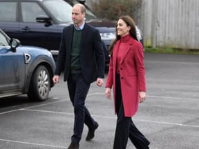 Prinz William und Prinzessin Kate in Windsor. 