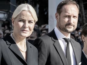 Prinzessin Mette-Marit und Prinz Haakon von Norwegen