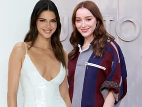 Kendall Jenner und Phoebe Dynevor mit Make-up