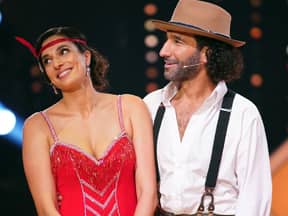 Sally Özcan und Massimo Sinató bei "Let's Dance"