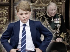 Prinz Georege und König Charles III.