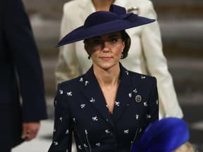 Prinzessin Kate in der Westminster Abbey. 