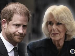 Prinz Harry und Queen Consort Camilla.