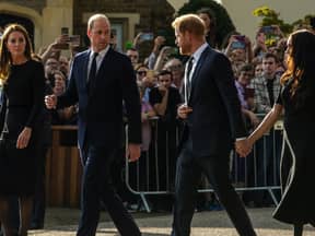 Prinzessin Kate, Prinz William, Prinz Harry & Herzogin Meghan im September 2022. 