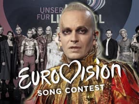 Kandidaten des deutschen ESC-Vorentscheids und der Sänger von "Lord of the Lost"