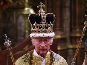 König Charles III. wird gekrönt. 