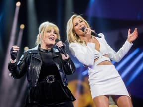 Maite Kelly und Helene Fischer singen zusammen auf der Bühne