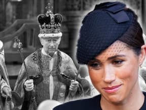 Collage Herzogin Meghan Krönung König Charles