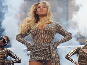 Beyoncé bei ihrem Konzert im Hamburger Volksparkstadion