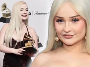 Kim Petras mit ihrem Grammy