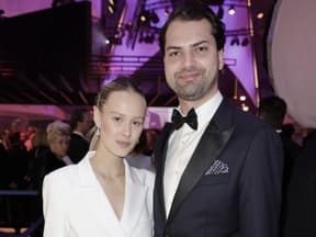 Laura-Marie Geissler und Jimi Blue Ochsenknecht beim "Ball des Sports" in Frankfurt