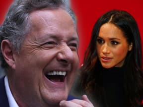 Piers Morgan und Herzogin Meghan. 