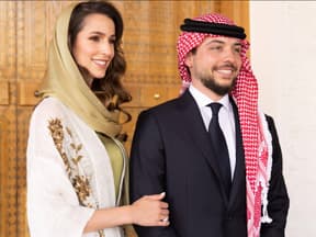 Rawja Al Saif und Prinz Hussein von Jordanien heiraten