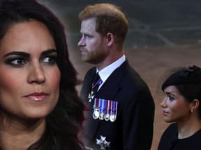 Tracy Ryerson, Prinz Harry und Herzogin Meghan. 