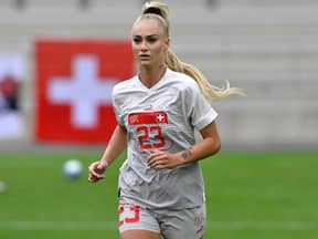 Alisha Lehmann im Schweiz-Trikot