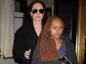 Angelina Jolie mit Tochter Zahara in New York City