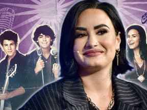 Demi Lovato vor "Camp Rock 2"-Poster