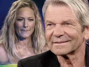 Helene Fischer und Matthias Reim lächeln