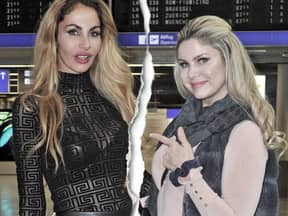 Janina Youssefian und Yvonne Woelke haben Streit