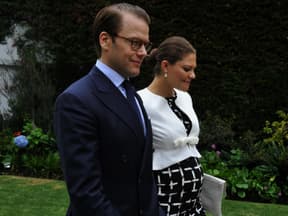 Prinz Daniel und Prinzessin Victoria, schwanger mit Baby Nr. 2, 2015. 