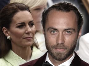 Prinzessin Kate und James Middleton. 