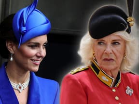 Prinzessin Kate und Königin Camilla.