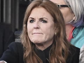 Sarah Ferguson sieht angestrengt aus