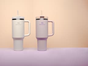 Stanley Tumbler in Cream und Orchid