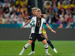 Jorelyn Carabali und Alexandra Popp im Duell WM 2023