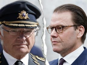 König Carl Gustaf III. und Prinz Daniel. 